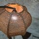 Lampe cordage vintage, années 60