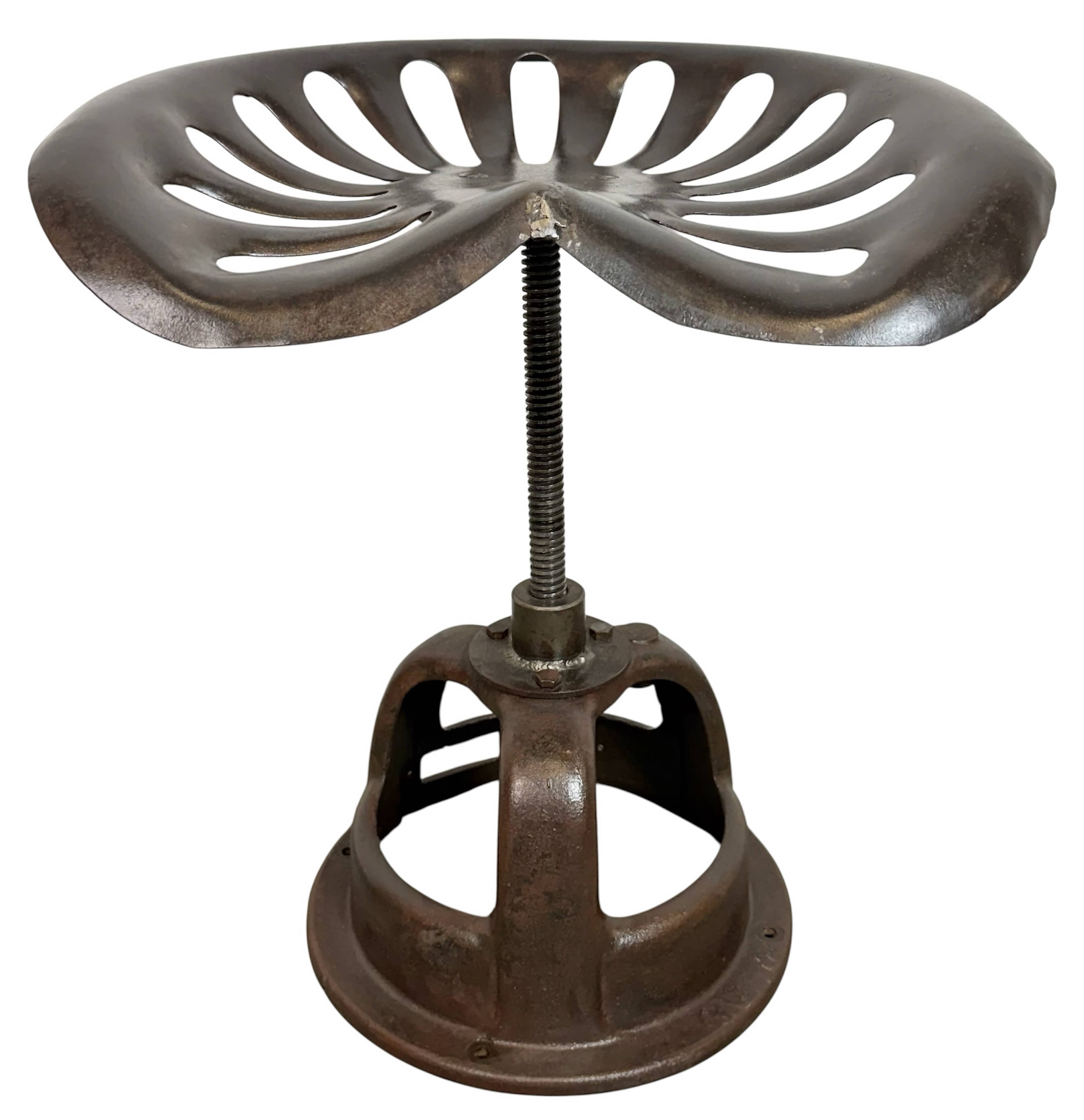 Vintage Industrial Swivel Chair, 1950s