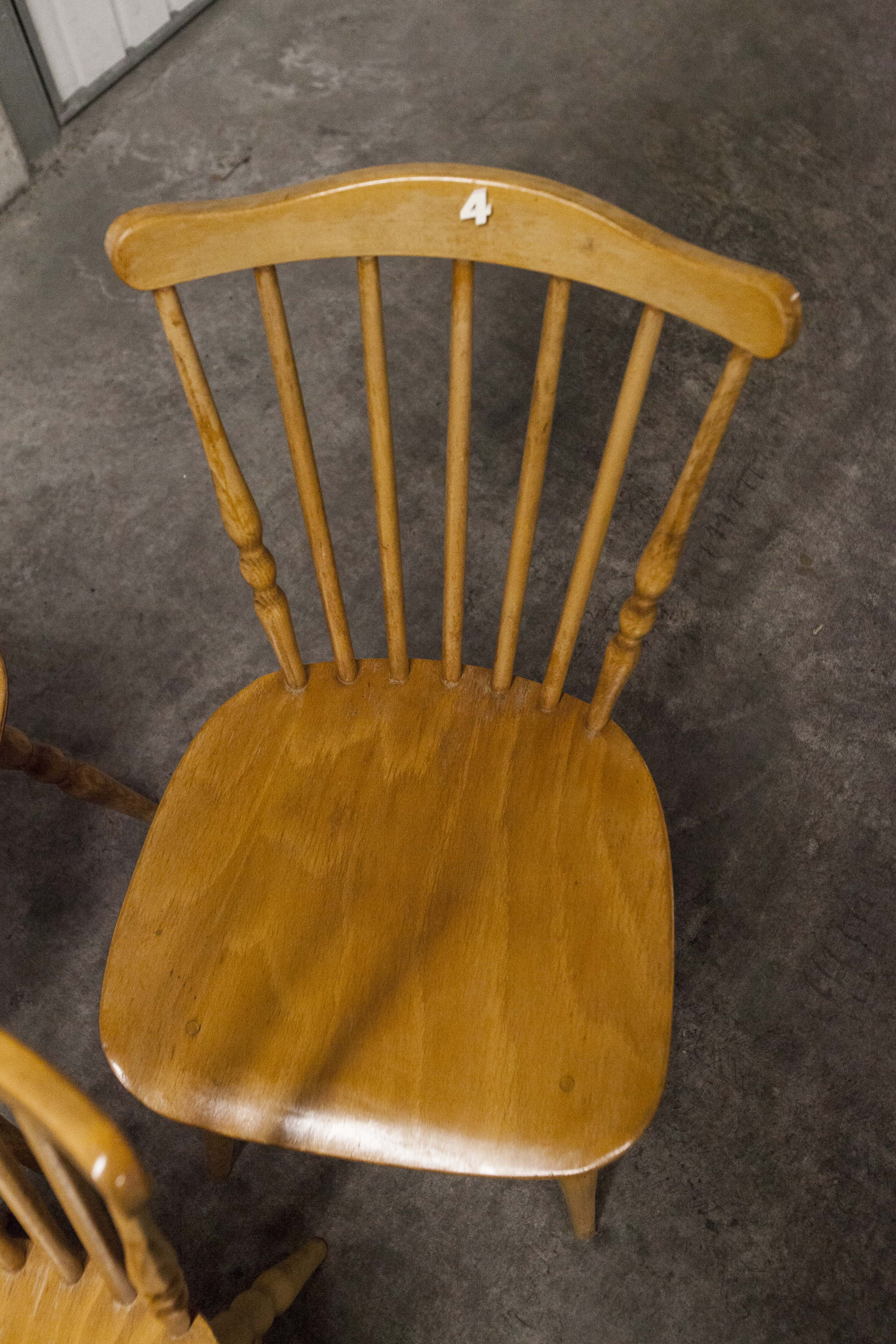 Set of 8 Baumann chairs "Florida"