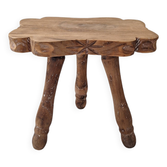 Vintage tripod stool