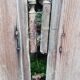 Paire de portes  de placard anciennes