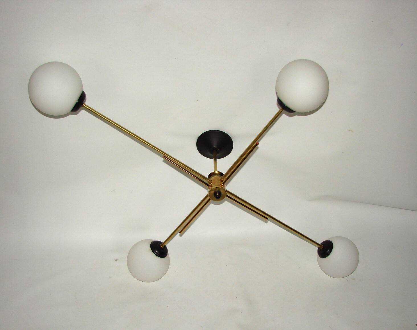 Stilnovo style candlestick, 1960s