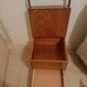 Bedside vintage formica and chrome 70 years internship