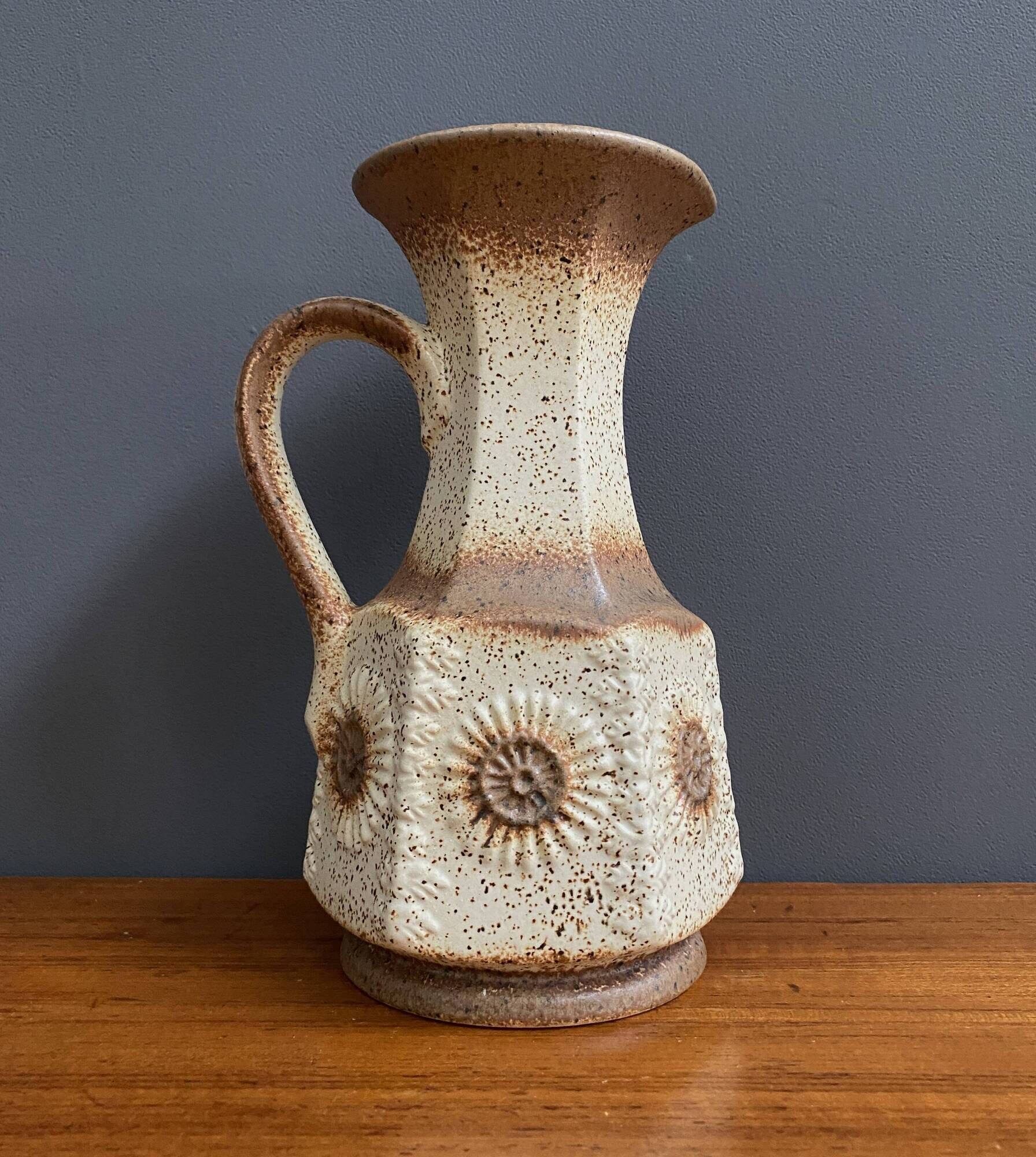 Uberlacker vase model 1866-25 West geramny pottery 1970s