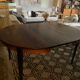 Scandinavian rosewood table from Rio 60s