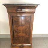 Table de chevet plateau marbre