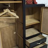 Wardrobe combo linen closet dresser Parisian patina