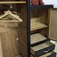 Wardrobe combo linen closet dresser Parisian patina