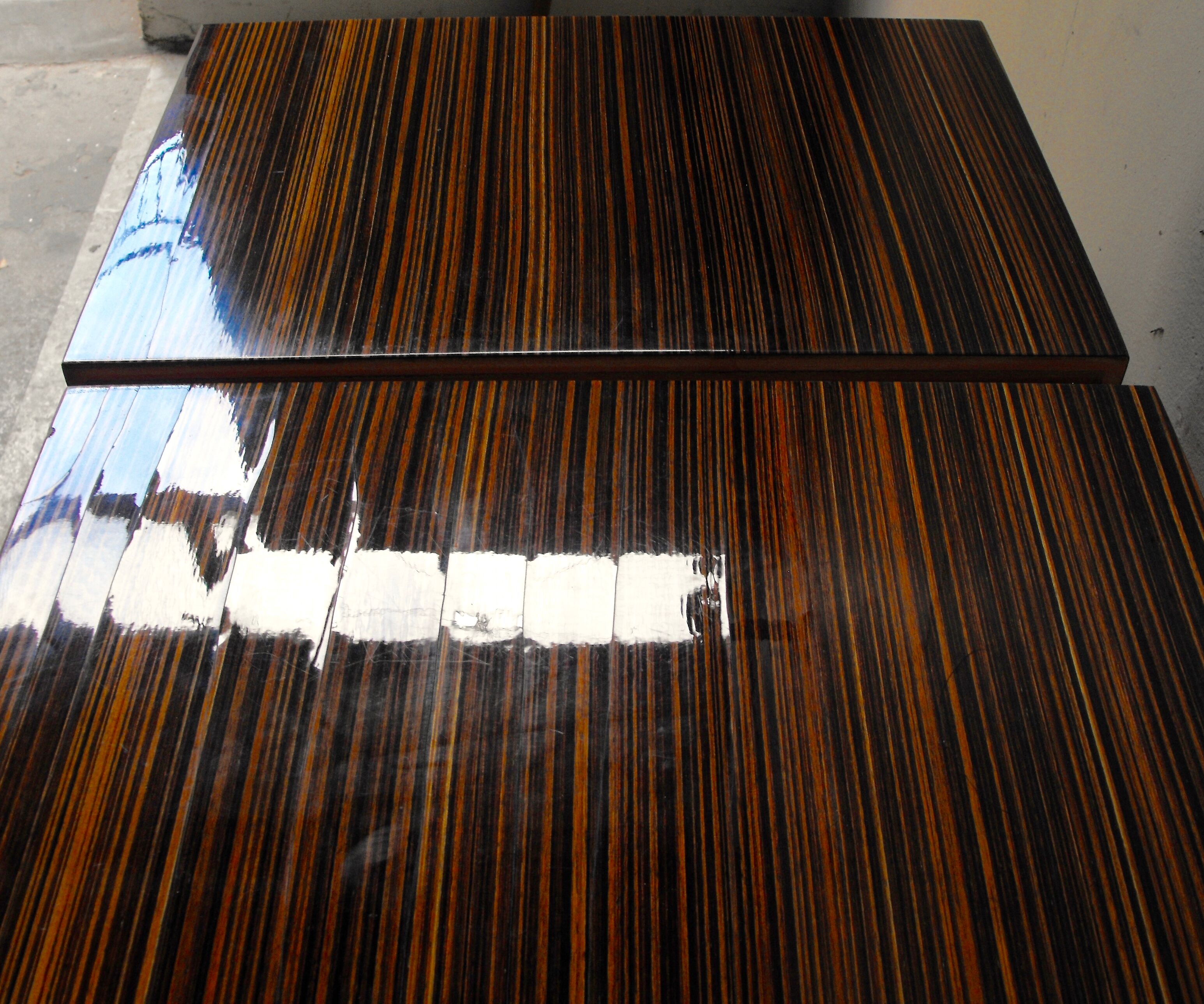 Paire de table de chevet années 50