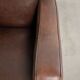 Sturdy set of vintage sheepskin armchairs with a nice English design