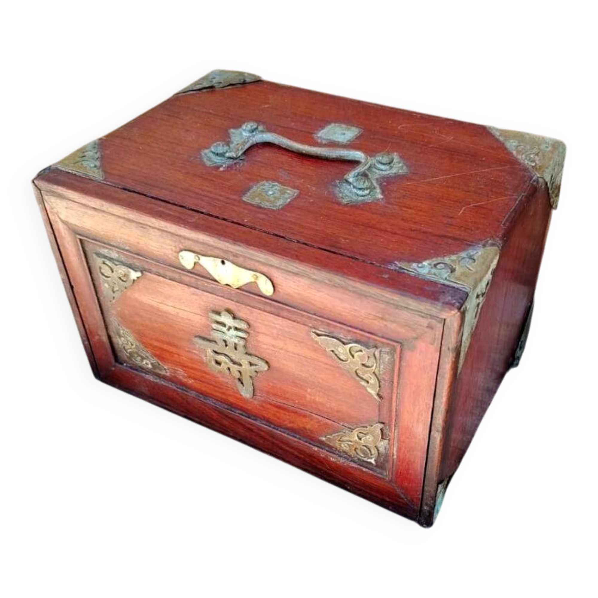 Antique Mahjong Game Box Dating from the Early 1900s