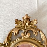 Vintage golden mirror