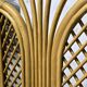 Paravent vintage en rotin et bambou 1950/60