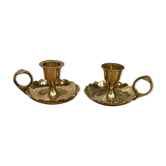 2 candle holders on dormant