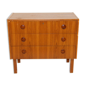 Commode en teck, Suède, 1960