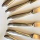 6 Art Deco Dessert Knives