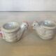 Pair of chicken egg cups