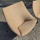 Pair of Oyster armchairs F156 and F157 by Pierre Paulin, late 1950s-60s.