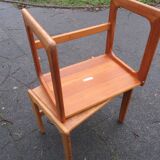 Two small danish sidetable in teak by Salin Nyborg