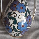 Vintage ceramic vase signed Alpho