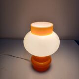 Small 70's opaline lamp