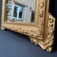 Miroir doré Louis XV 98x156cm