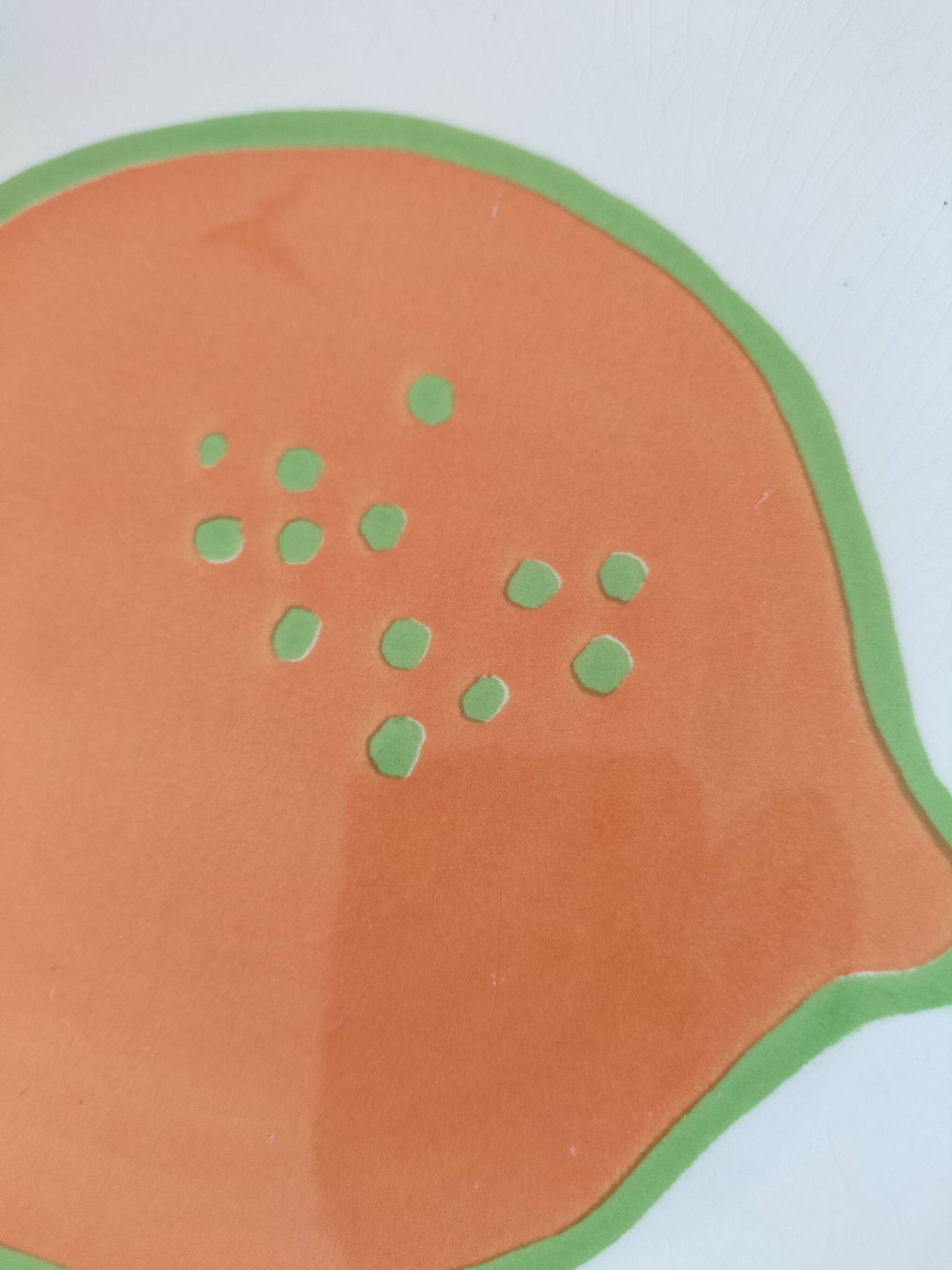 4 vintage Italian lemon and orange pop pattern plates