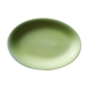 Yellow oval dish