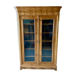 Louis Philippe bookcase in cherry wood.
