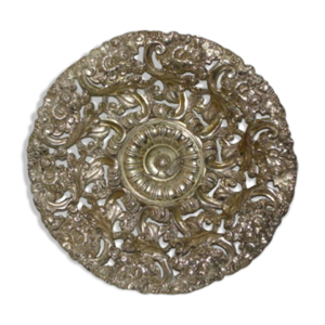 plat de monstrance argent