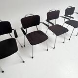 Set of 4 vintage Gispen chairs, 1960s