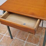 MATCO Paris Vintage School Desk with Drawer – 54 x 54 x 40 cm