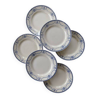 Assiettes plates Terre de fer