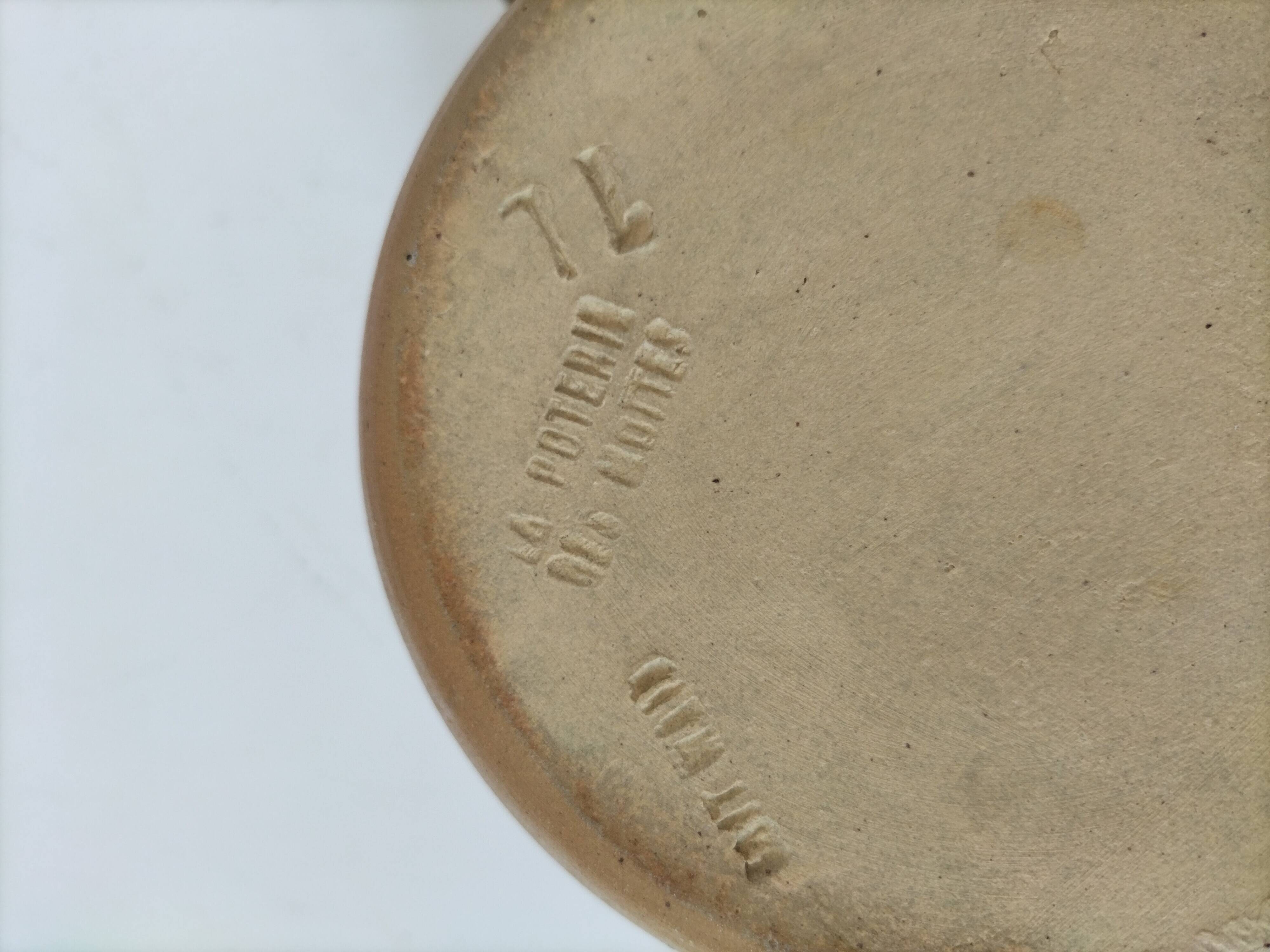 Stoneware jug - Pottery of Mottes (Burgundy)