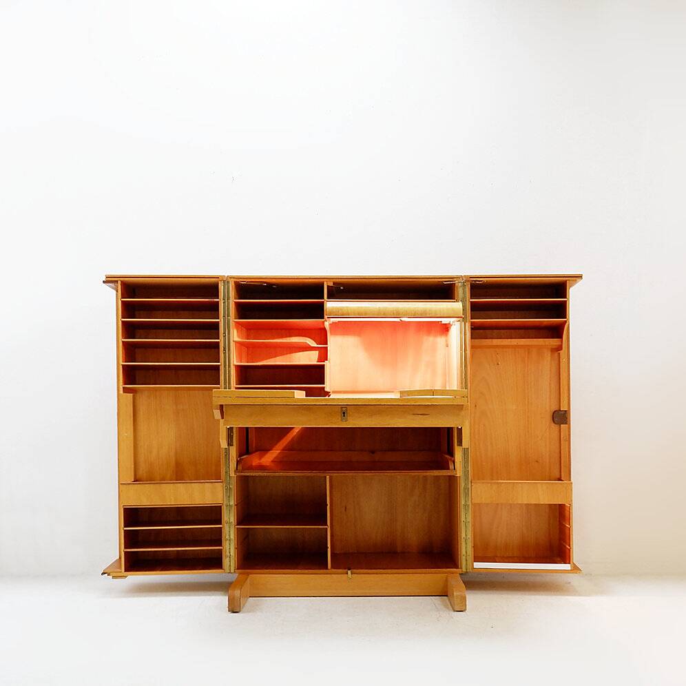 "Magic Box" desk mid-century by Mummenthaler & Meier, Switzerland, 1955