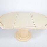 Table octogonale de Eric Maville, années 80