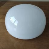 white opaline demi-globe