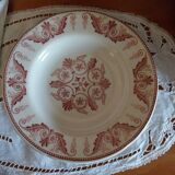 Anciennes assiettes creuses Lunéville English style