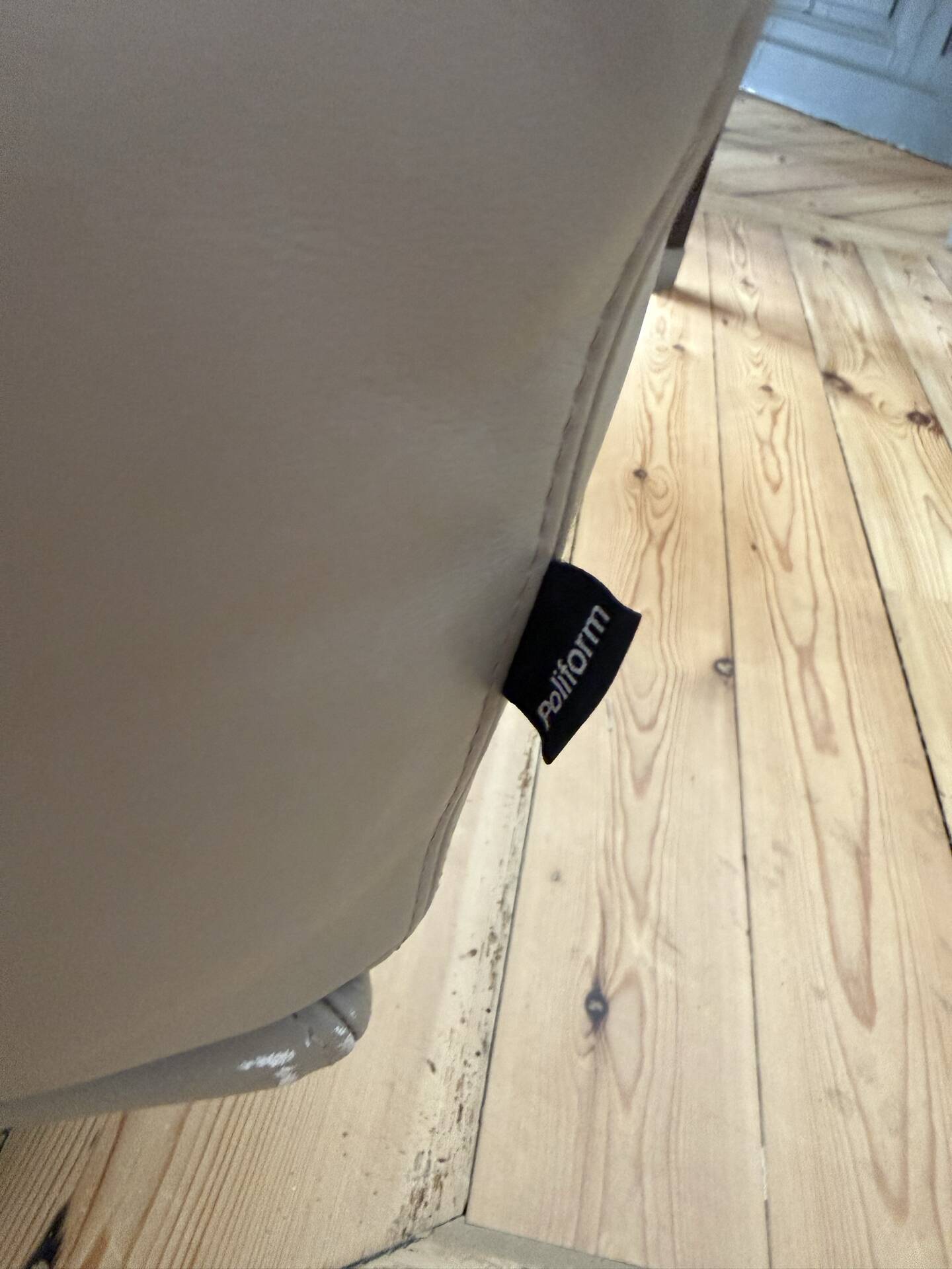 Leather bench