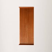 1950s Danish teak and brass cabinet