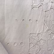 Drap Richelieu 2 personnes pur coton