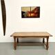 Oak and cherry table – 1970s