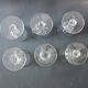 6 crystal stem glasses Cerdagne service Saint Louis vintage