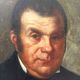 Oil canvas portrait of a man