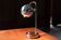 Lampe de table en forme d'œil, design italien