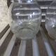 Art Deco style glass carafes