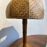 Wooden table lamp 1950