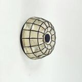 Mid-Century Glass Ceiling Light from Limburg, Germany, 1960s