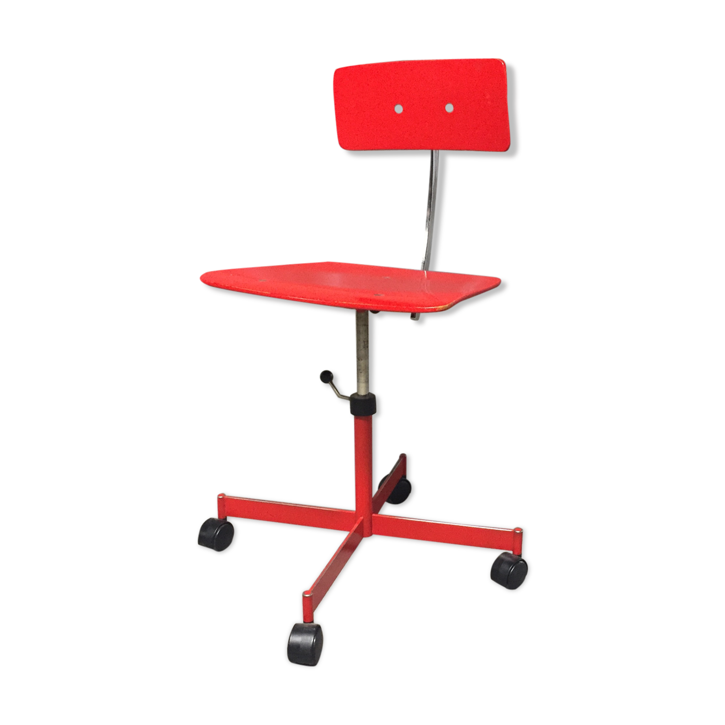 Vintage office chair kevi 1970 by Jorgen Rasmussen