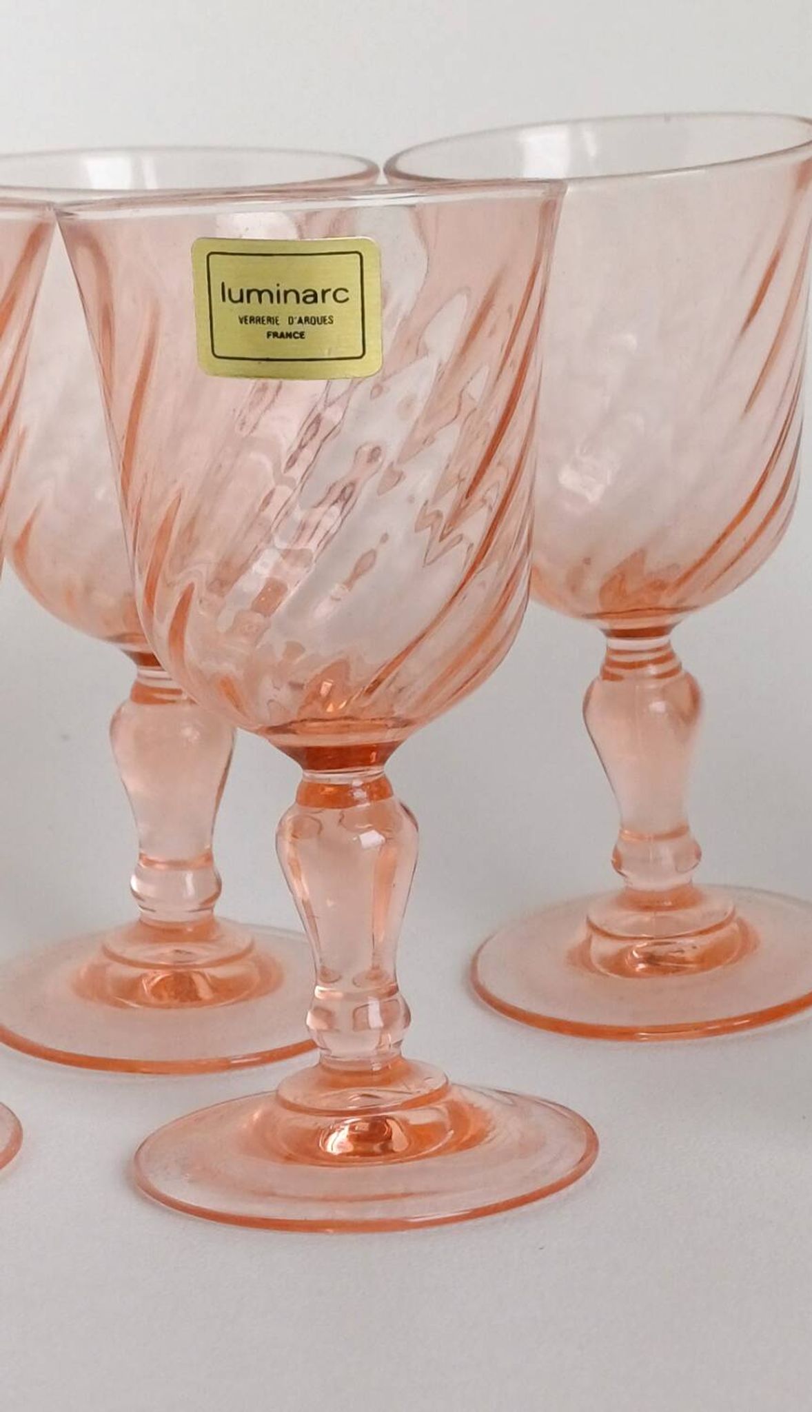 Rosaline liqueur glasses